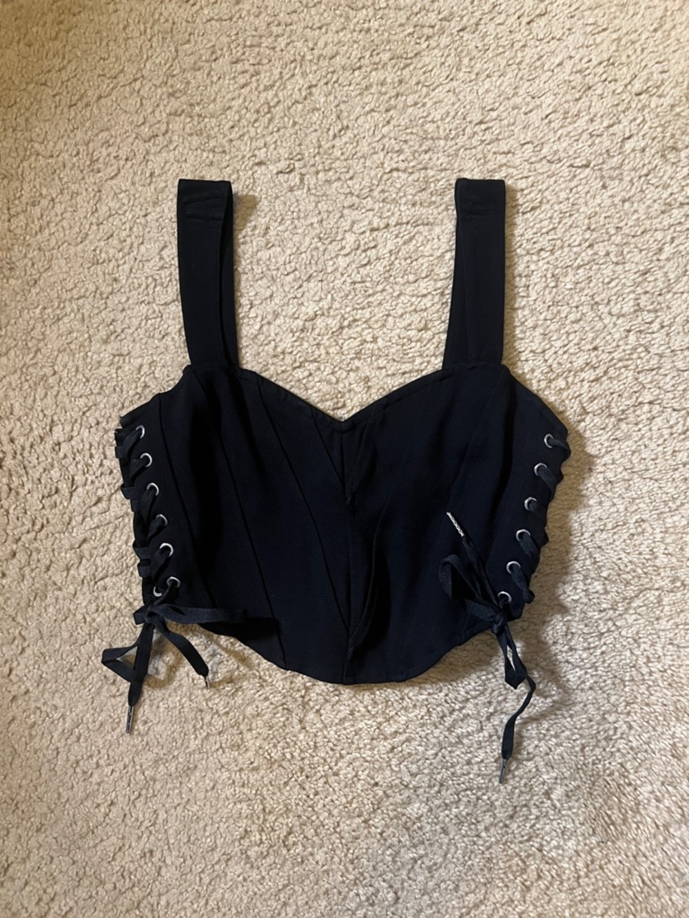 Forever21 Lace Up Corset Top